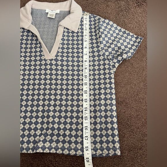 Kirious Los Angeles Academia Argyle Crop Top - Picture 6 of 6